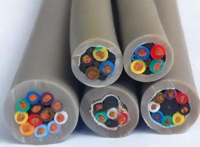 丁腈絕緣非屏蔽拖鏈電纜TRVV